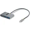 Image de StarTech.com Hub USB-C à 4 ports avec 100W Power Delivery Pass-Through - Adaptateur USB C vers 2x USB-A + 2x USB-C - USB 3.0 5Gbps - Câble long de 30cm - Hub multiport USB Type-C vers USB-A/C