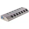 Image de StarTech.com Hub USB-C avec Auto-Alimenté à 7 Ports - Hub USB Type C vers USB-A pour PC de Bureau/Portable - Hub USB 3.0 5Gbps avec Alimentation 7 Ports - Splitter USB 3.0 avec BC 1.2 - Neuf