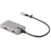 Image de StarTech.com Adaptateur USB-C Multiport, HDMI 4K 60Hz avec/HDR, Hub USB 3 ports, 100W Power Delivery Pass-Through, Mini Station d'Accueil USB Type-C, Windows/macOS/ChromeOS/iPadOS/Android - Neuf