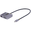 Image de StarTech.com Adaptateur USB C vers HDMI VGA avec Sortie Audio 3,5 - Adaptateur Multiport USB C - Adaptateur USB Type-C, 4K 60Hz HDR, 100W PD 3.0 - Adaptateur Vidéo Compatible TB3/4 - Adaptateur de Voyage