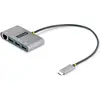 Image de StarTech.com Hub USB-C à 3 ports avec Ethernet - 3x USB-A - USB 3.0 5Gbps - Alimentation par Bus - Hub USB Thunderbolt 3 - Adaptateur USB C Ethernet - Splitter USB-C vers USB-A - Adaptateur de Voyage