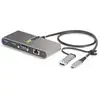 Image de StarTech.com Hub USB-C à 2 Ports USB-A avec Ethernet et RS-232, Dongle USB-C vers USB-A, 100W PD Pass-Through, 2x USB-A 5Gbps, Gigabit Ethernet, Série RS232 (FTDI) - Neuf