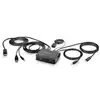 Image de StarTech.com C2-D46-UAC-CBL-KVM commutateur écran, clavier et souris Noir - Neuf