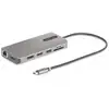 Image de StarTech.com Adaptateur Multiport USB-C Triple Moniteur, Double HDMI et DisplayPort 4K 60Hz + 4K 30Hz, Adaptateur USB-C, Hub USB 4 Ports, 100W PD Pass-Through, GbE, Lecteurs de Cartes SD/MicroSD - Neuf