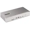 Image de StarTech.com Station d'Accueil Universelle USB4 et Thunderbolt 4, Quatre Écrans sous Windows, Deux Écrans sur MacBook, Station d'Accueil HDMI DP avec Chargeur pour PC Portable 100W - Neuf