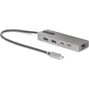 Image de StarTech.com Hub USB-C à 3 Ports Ethernet 2,5 Gbps et Port Power Delivery 100W Pass-Through, USB 3.2 10Gbps, 2x USB-A/1x USB-C, Hub Adaptateur Portable USB Type-C
