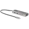 Image de StarTech.com Hub USB-C à 3 Ports Ethernet 2,5 Gbps et Port Power Delivery 100W Pass-Through, USB 3.2 10Gbps, 2x USB-A/1x USB-C, Hub Adaptateur Portable USB Type-C - Neuf