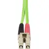 Image de StarTech.com 5m (15ft) LC to LC (UPC) OM5 Multimode Fiber Optic Cable, 50/125µm Duplex LOMMF Zipcord, VCSEL, 40G/100G, Bend Insensitive, Low Insertion Loss, LSZH Fiber Patch Cord