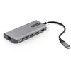 Image de StarTech.com Adaptateur Multiport USB-C vers HDMI, Recharge PD 140W, 4K 60Hz, Hub USB 3 Ports 10 Gbps, Lecteur de Carte SD, 2,5 GbE, Mini Dock pour MacBook / Dell / ThinkPad / HP