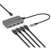 Image de StarTech.com 5G4AC-USB-C-HUB hub & concentrateur USB 3.2 Gen 1 (3.1 Gen 1) Type-C 5000 Mbit/s Gris - Neuf