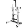 Image de STARTECH StarTech.com Rolling TV Cart/Stand On Wheels, Up to 100inch/220lb Screens - Neuf