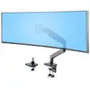 Image de StarTech.com Support de Bureau pour Écrans Incurvés Jusqu'à 49 Pouces 32:9 Ultrawide, Bras à Ressort Mécanique pour Moniteur, Pince en C/Oeillet, Réglage Sans Outil, Max 20kg - Neuf