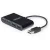 Image de StarTech.com Hub USB 2.0 à Ports, Alimentation par Bus USB, Petit Hub USB de Voyage, Répartiteur USB 2.0, Hub USB Multi-Ports Portable, 480Mbps, Protection contre les sur-courants (OCP) - Neuf