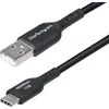 Image de StarTech.com Câble de charge USB-A vers USB-C 2m - Câble de charge rapide 3A USB-A vers Type-C, câble de transfert de données USB 2.0 avec revêtement TPE - M/M