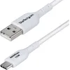 Image de Startech.com Câble De Charge Usb-a Vers Usb-c De 2m, Charge Et Synchronisation, 3a, Usb 2.0, Gaine Tpe - Cordon De Charge Usb Blanc