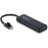 Image de StarTech.com Hub 4 ports USB-C, 5Gbps, USB-C vers 4x USB-A, alimenté par bus sans alimentation, mini hub, splitter multi-ports USB 3.0, distributeur de hub USB de bureau avec 4x ports USB-A, hub de voyage