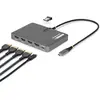 Image de StarTech.com QUAD-USB-HDMI-ADAPT, câblé, USB 3.2 Gen 1 (3.1 Gen 1) Type-C, 140 W, gris, Windows 10, Windows 10 Education, Windows 10 Education x64, Windows 10 Enterprise, Windows 10..., Mac OS X 10.11 El Capitan, Mac OS X 10.12 Sierra, Mac OS X 10.14 Mojave, Mac OS X 10.15 Catalina,...