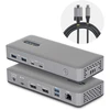 Image de Startech Usb-c Docking Station Dual 4k 60hz Displayport, 100w Power Delivery Charging, 6 Puertos Usb (10gbps), Gigabit Ethernet,