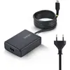 Image de CHARGEUR POUR ORDINATEUR PORTABLE STARTECH.COM, 100W, USB-C, avec câble USB-C amovible de 1,5 m. Adaptateur secteur pour Dell XPS, HP ProBook, MacBook Pro