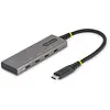 Image de StarTech.com 309B-USBC-HUB, USB 3.2 Gen 2 (3.1 Gen 2) Type-C, USB 3.2 Gen 2 (3.1 Gen 2) Type-C, 10 000 Mbit/s, Gris, Plastique, Aluminium, 100 W