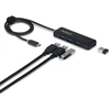 Image de Startech.com Hub Usb-c À 4 Ports, 5 Gbps, Alimenté Par Bus, Mini-hub Usb-c Vers 4x Usb-a, Câble Hôte Extra Long De 61 Cm, Plastique Pcr, Hub Usb Portable Pour Ordinateur De Bureau/portable