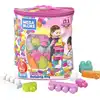 Image de Mega Bloks sac de briques rose (80 pièces)