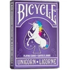 Image de Bicycle® Jeu de cartes - Licorne Jeu de cartes Cartes de poker Cartes magiques Single Deck