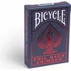 Image de Bicycle® Jeu de cartes - Foil Back Crimson Red Jeu de cartes Cartes à jouer Poker Single Deck