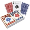 Image de Cartes à jouer Bicycle   Dos Standard pour Cycliste (2 jeux Bleu et Rouge)