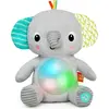 Image de BRIGHT STARTS Peluche Musical Light-up Hug-a-bye Baby  Elephant 0m +