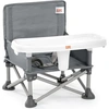 Image de Siège rehausseur pliable compact BRIGHT STARTS - Pop 'N Sit. Tablette amovible. Ultra compact. Sac de transport inclus.