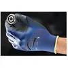 Image de Gant Hyflex® 11-925 Taille 8 Bleu En 388 Catégorie Epi Ii Spandex/tissu De Nylon Avec Nitrile