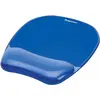 Image de Tapis de souris avec repose poignet en gel Fellowes Crystals (Bleu) #3POURCENT