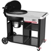 Image de Weber   Barbecue À Charbon Performer Premium 57 Cm   Chariot Avec Plan De Travail   Cuve Émaillée   Aérations Réglables   Nettoyage One-touch