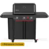 Image de Barbecue À Gaz Genesis E-330 Wr Stealth - Noir Mat