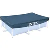 Image de Intex   Bâche De Protection Pour Piscine Tubulaire Rectangulaire 300 X 200 Cm   Pvc 175 Microns   Cordon De Fixation   Évacuation Eau Pluie