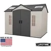 Image de Lifetime - Abri De Jardin 7.44m2 (3,05 X 2,44 M) Pehd