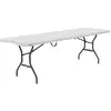 Image de Lifetime - Table Rectangulaire Valise Pliante En Deux (244 X 76 Cm)