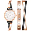 Image de Ensemble montre et bracelet Anne Klein AK/2245GYST