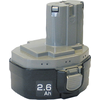 Image de Makita Ni-MH 1434 14.4V, Pile/accu, nickel-métal hydrure (NiMH), 2,6 Ah, 14,4 V, noir, argent, 1 pièce(s)