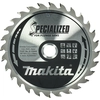 Image de Lame de scie circulaire Makita, SPECIALIZED TCT TCT - 165 x 20 mm - 28 dents - bois