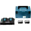 Image de Pack énergie MAKITA 197504-2 (Chargeur DC18RD + 2 Batteries BL1840B + Mak-Pac)