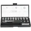 Image de Coffret Clé à cliquet douilles traversantes métriques MAKITA B-65595