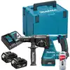 Image de Makita DHR 243 RMJ Marteau perforateur sans fil 18 V 2,0 J SDS plus Brushless + 2x batterie 4,0 Ah + chargeur + Makpac