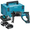 Image de Makita DHR 202 RMJ Perforateur-burineur sans fil SDS-Plus, 18 V Li-Ion, 2 J + 2x Batteries 4 Ah + Chargeur + Makpac