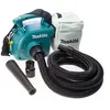 Image de Aspirateur Sans Sac Makita Dvc350z   Puissance 350w   Niveau Sonore 95 Db   Pour Espaces Confinés Et Chantiers Humides