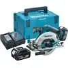 Image de Scie circulaire 18V + 2 batteries 5 Ah + chargeur + coffret MAKPAC - MAKITA - DHS680RTJ