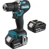Image de Makita DDF 487 RTJ Perceuse-visseuse sans fil 18 V 40 Nm Brushless + 2x batterie 5,0 Ah + chargeur + Makpac