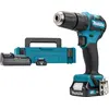 Image de Perceuse visseuse à percussion 12 V CXT Ø10 mm - MAKITA - avec 2 batteries 12V 2.0 Ah - chargeur - MackPack - HP332DSAJ