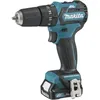 Image de Perceuse Visseuse À Percussion 12 V Cxt Ø10 Mm Makita Avec 2 Batteries 12v 2.0 Ah - Chargeur - Mackpack - Hp332dsaj